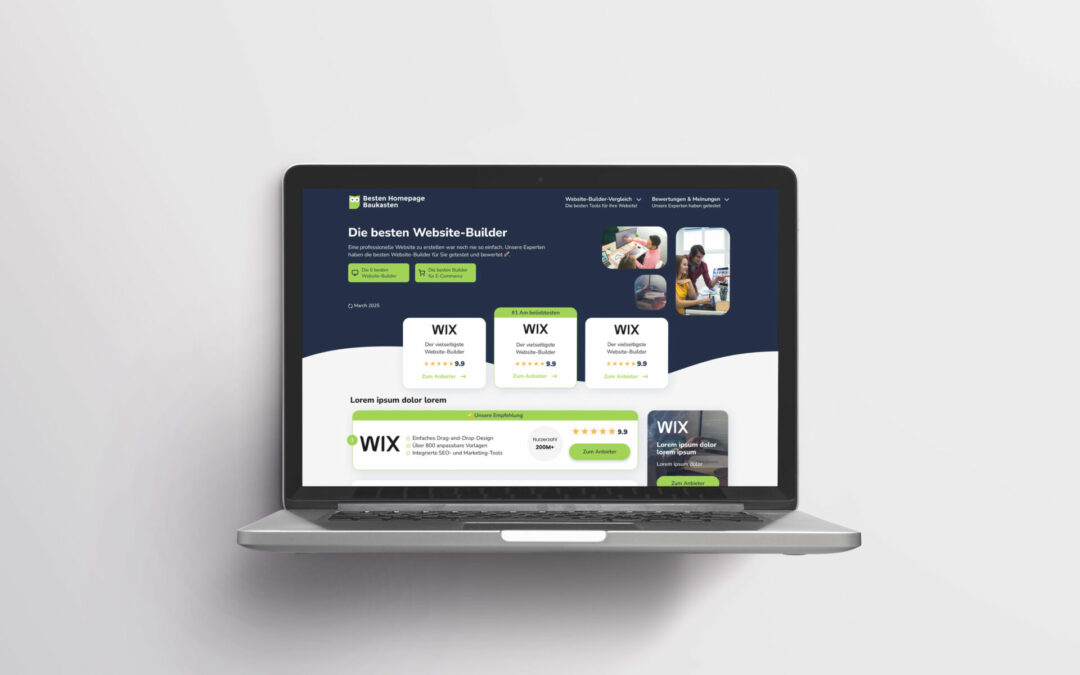 Refonte site internet de comparaison de résultats